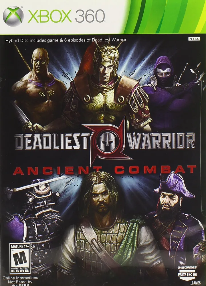 Portada de DEADLIEST WARRIOR