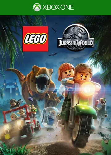 Portada de lego Jurassic world