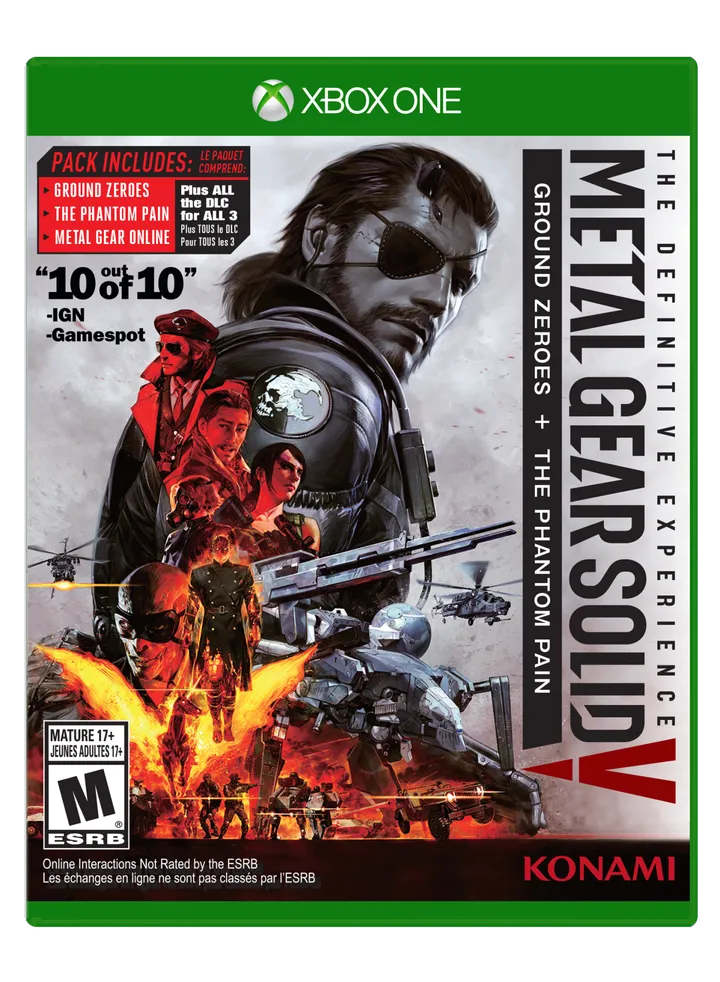 Portada de Metal Gear Solid V