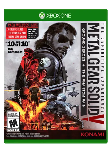 Portada de Metal Gear Solid V