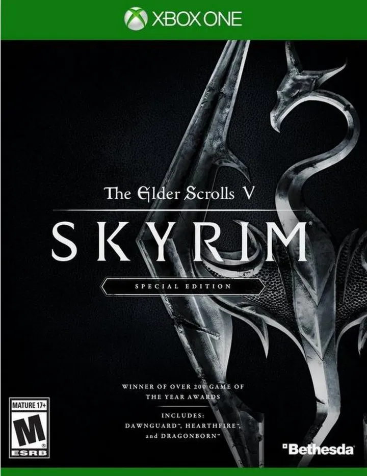 Portada de Skyrim