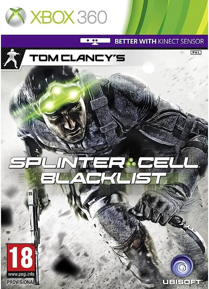 Portada de SPLINTERCELL BLACKLIST