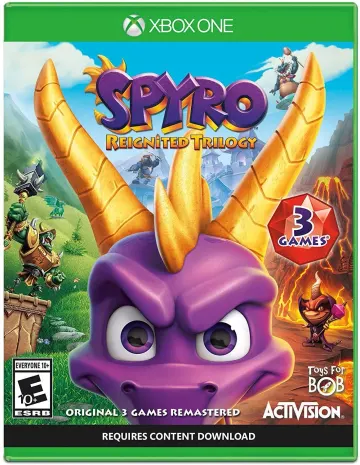 Portada de Spyro Reignited Trilogy