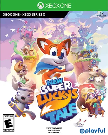 Portada de Super luckys Tale