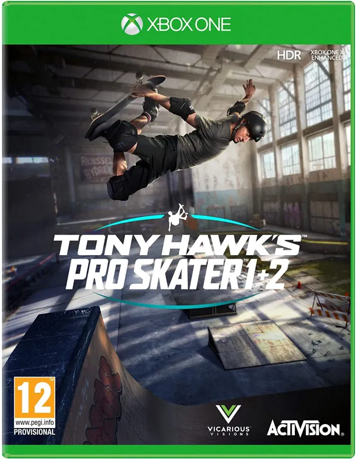 Portada de Tony Hawks Pro Skater 1-2