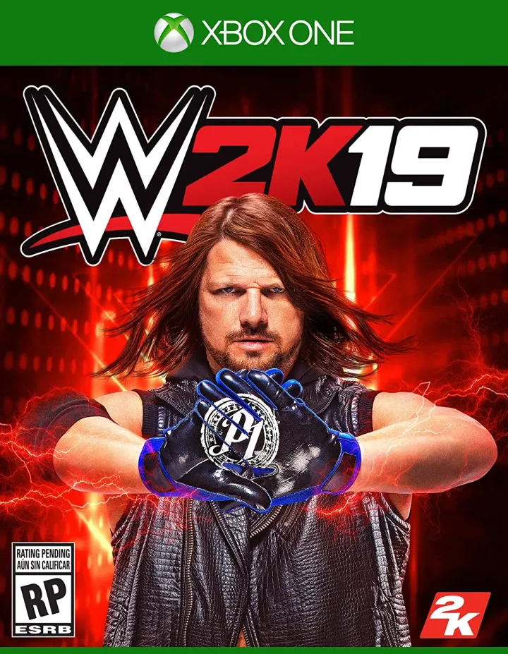Portada de WWE2K19
